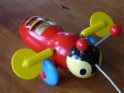 Buzzy bee toy