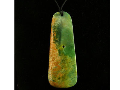 Whio Pounamu Jade Pendant